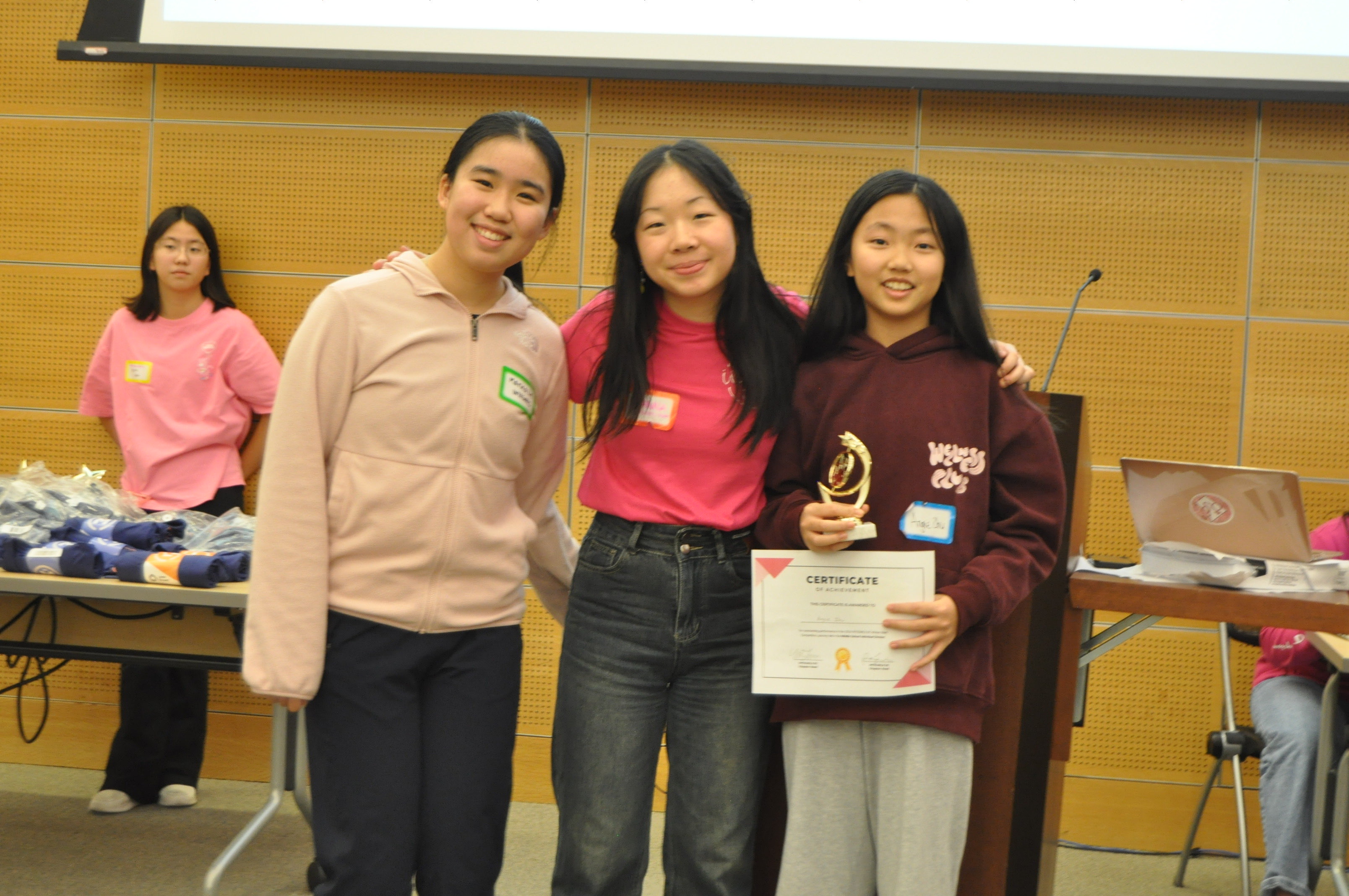 Congratulations to Angie Zhu for making the Maryland MATHCOUNTS Nationals Team!