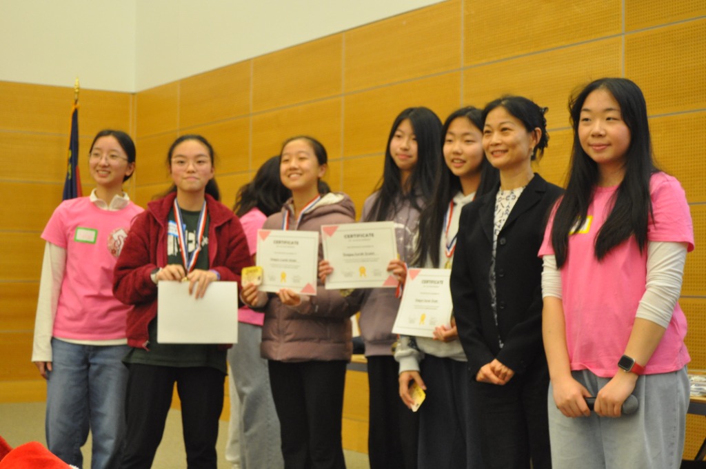 First Place at inteGIRLS DC 2025!